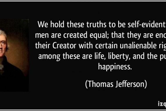 We Hold These Truths To Be Self Evident Quote We Hold These Truths To Be Self-Evident, That All Men Are Created Equal…”  [850 X 400] – Quotethee – Daily Quotes For Inspiration & Motivation